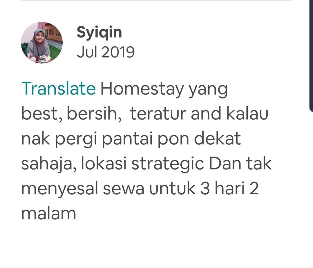 Teratak Nipah Homestay Teluk Nipah Pangkor Pekan Pangkor Exteriér fotografie